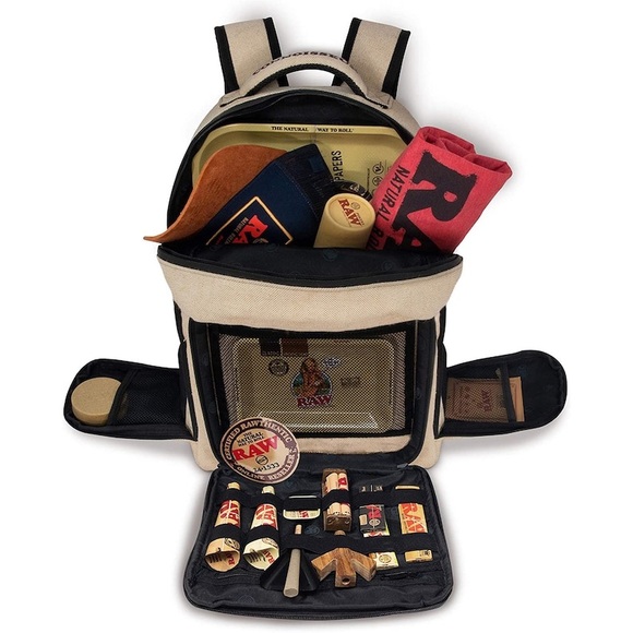 RAW x Burlap smell proof Backpack - Picture 3 of 4